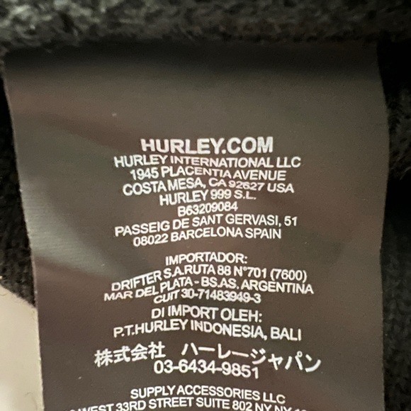 Hurley Script Cuff Beanie - Picture 5 of 8